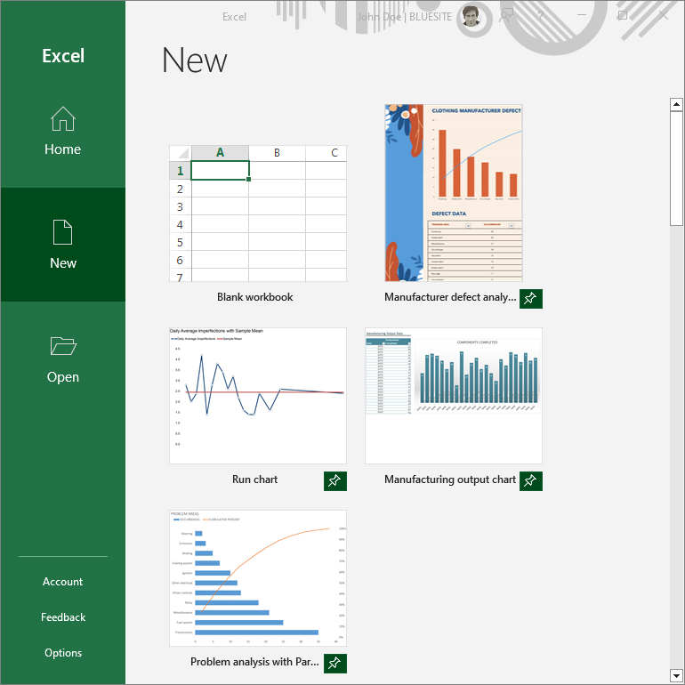 Microsoft templates excel