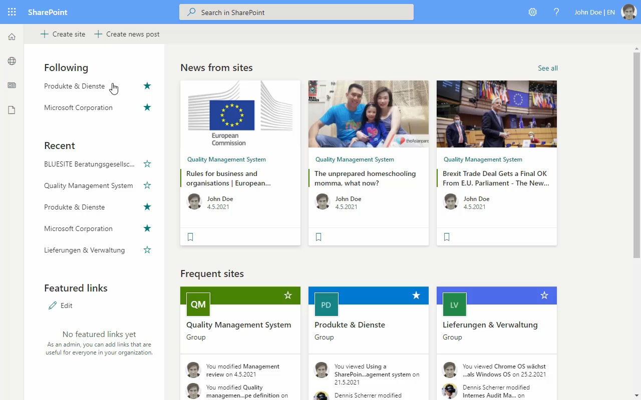 Document approval in SharePoint document libraries for ISO 9001 - thumbnail picture